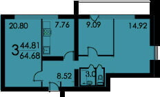 Планировка - 3 фото - Умные Окна